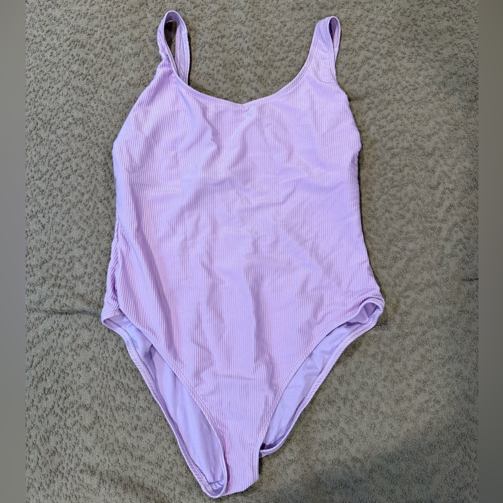 Lavender One-Piece Swimsuit